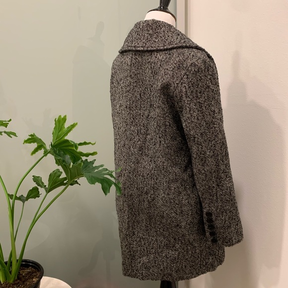 BB Dakota heather grey peacoat size small - Picture 3 of 4